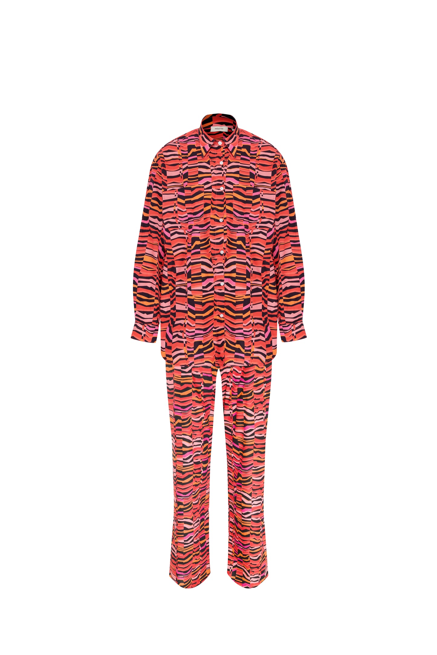 Berta Oversize Shirt and Trouser Set
