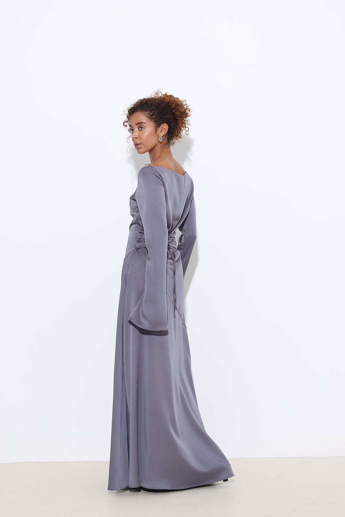 Calista Maxi Long Sleeve Dress