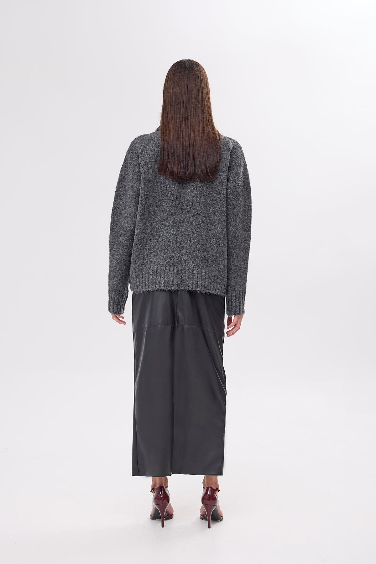 Whitney Gri Oversize Kazak