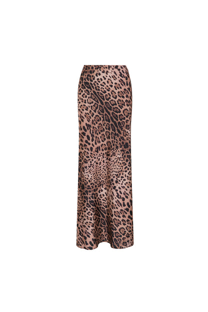 Larissa Leopard Printed Maxi Skirt