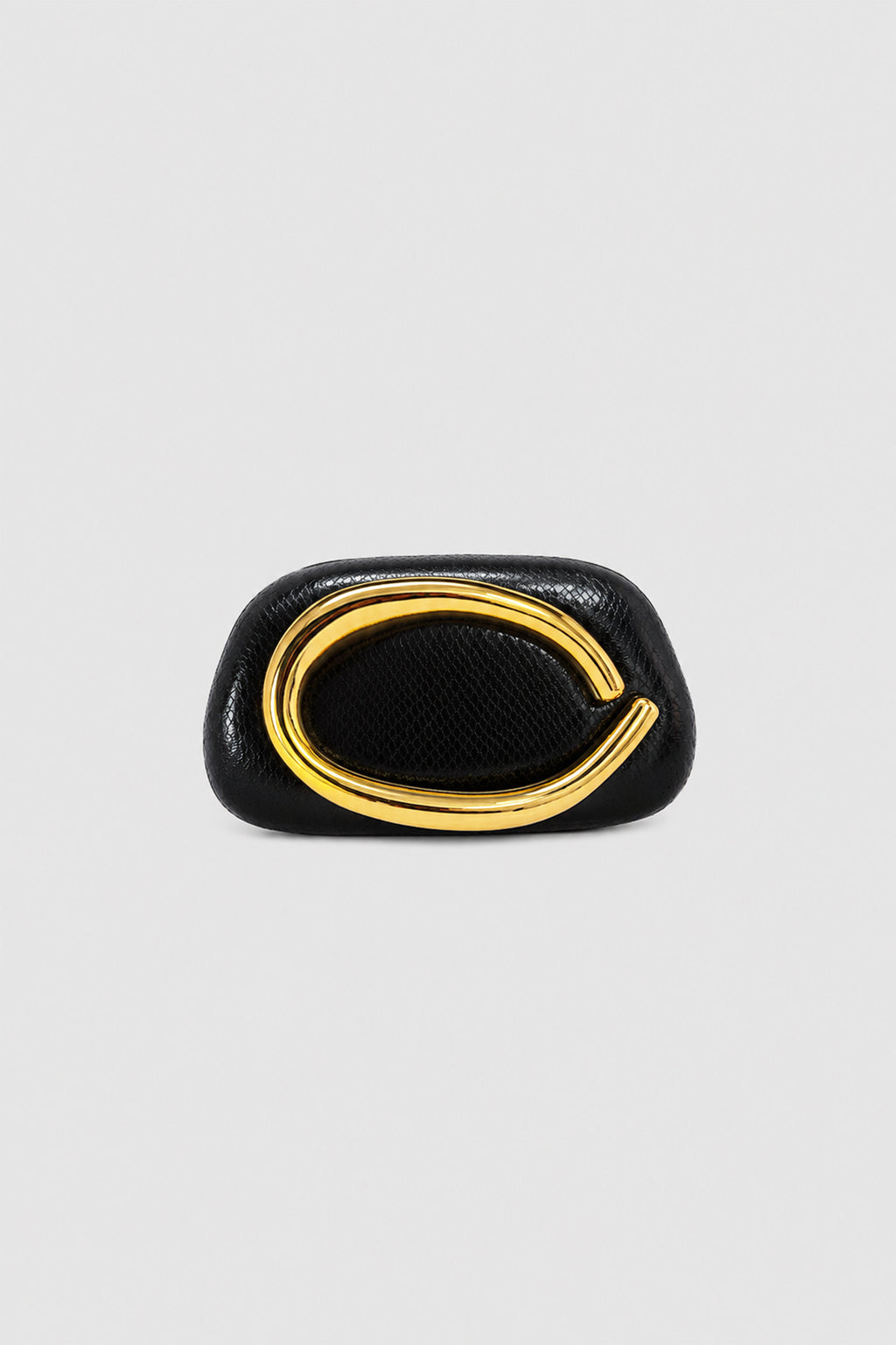 Siena Black Clutch Bag