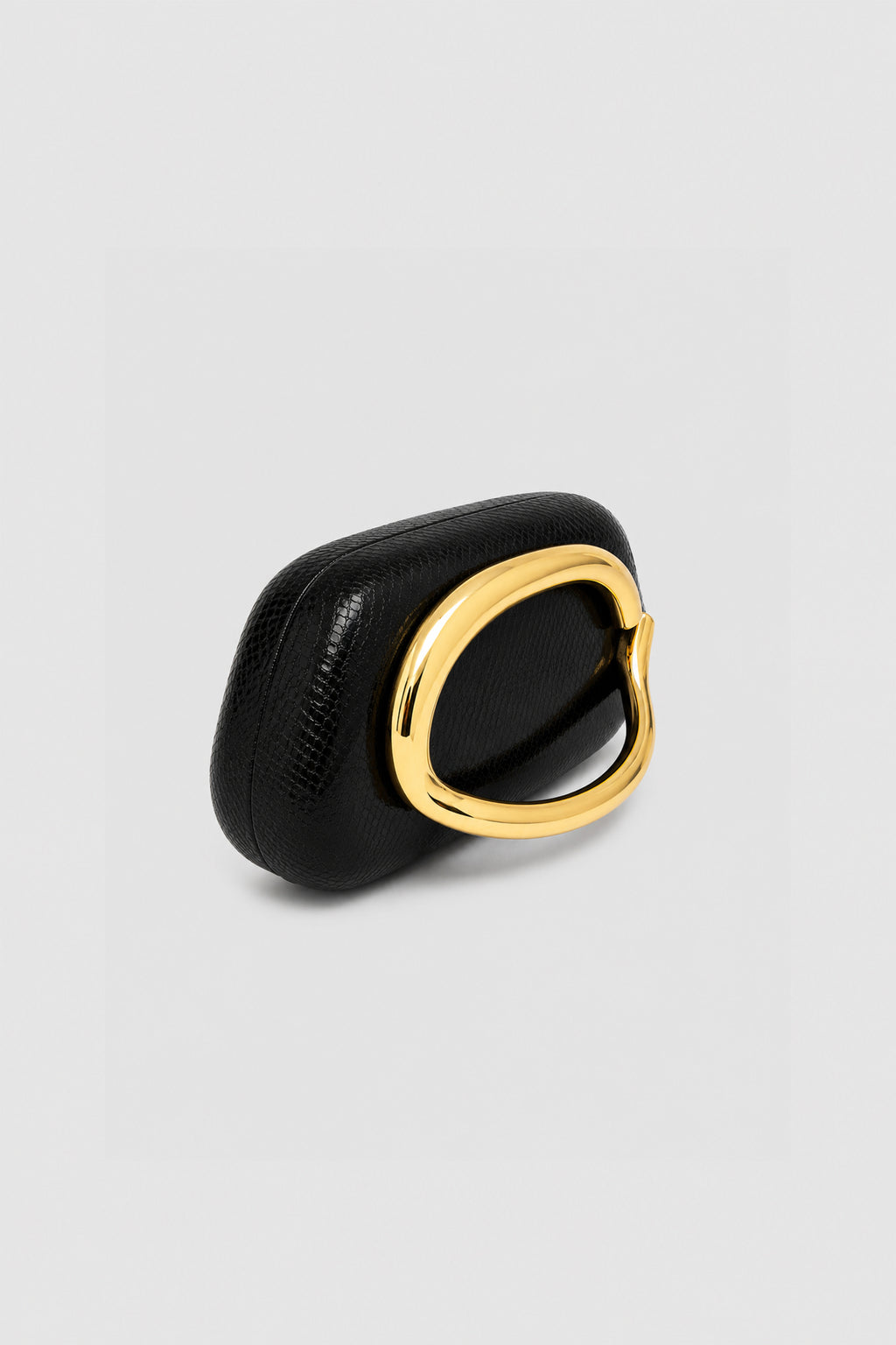 Siena Black Clutch Bag