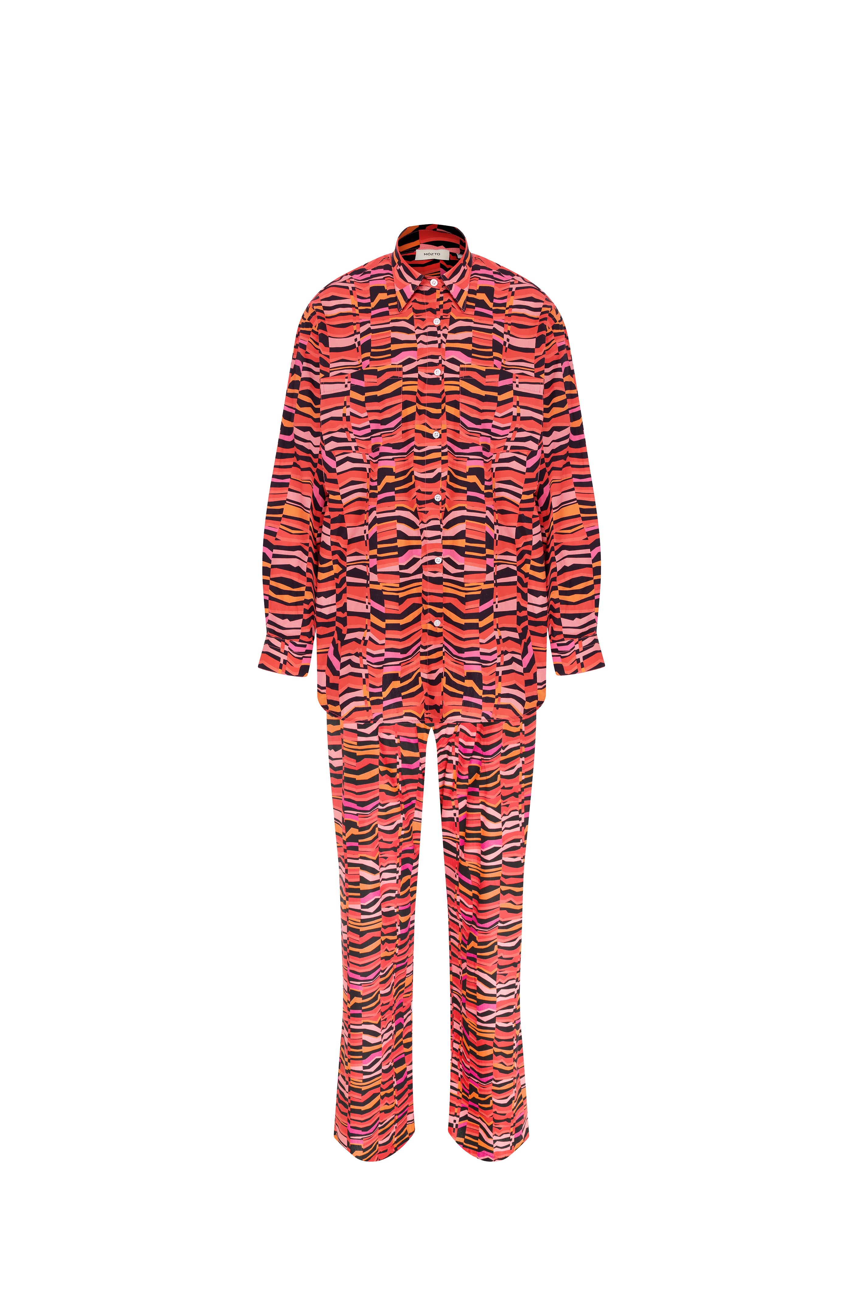 Berta Oversize Shirt and Trouser Set
