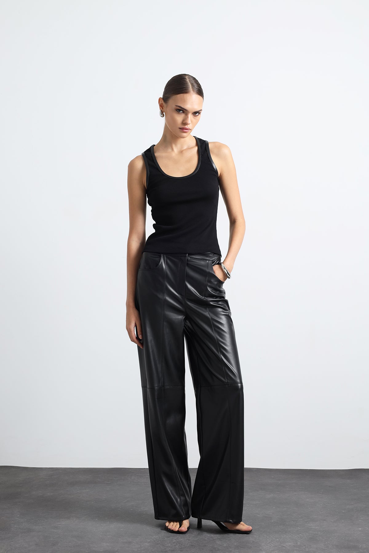 Savina Leather Pants