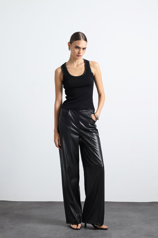 Savina Leather Pants