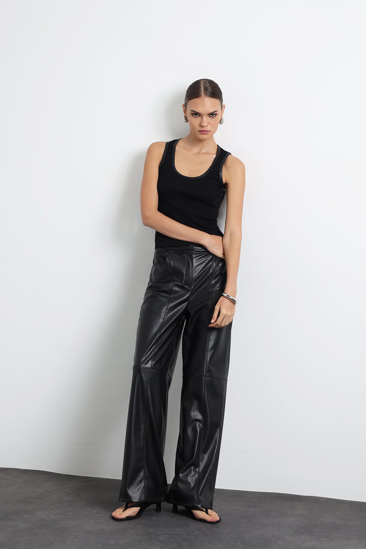 Savina Leather Pants