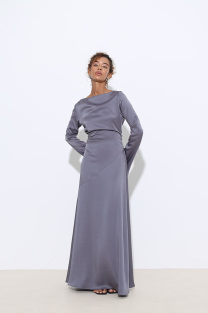 Calista Maxi Long Sleeve Dress