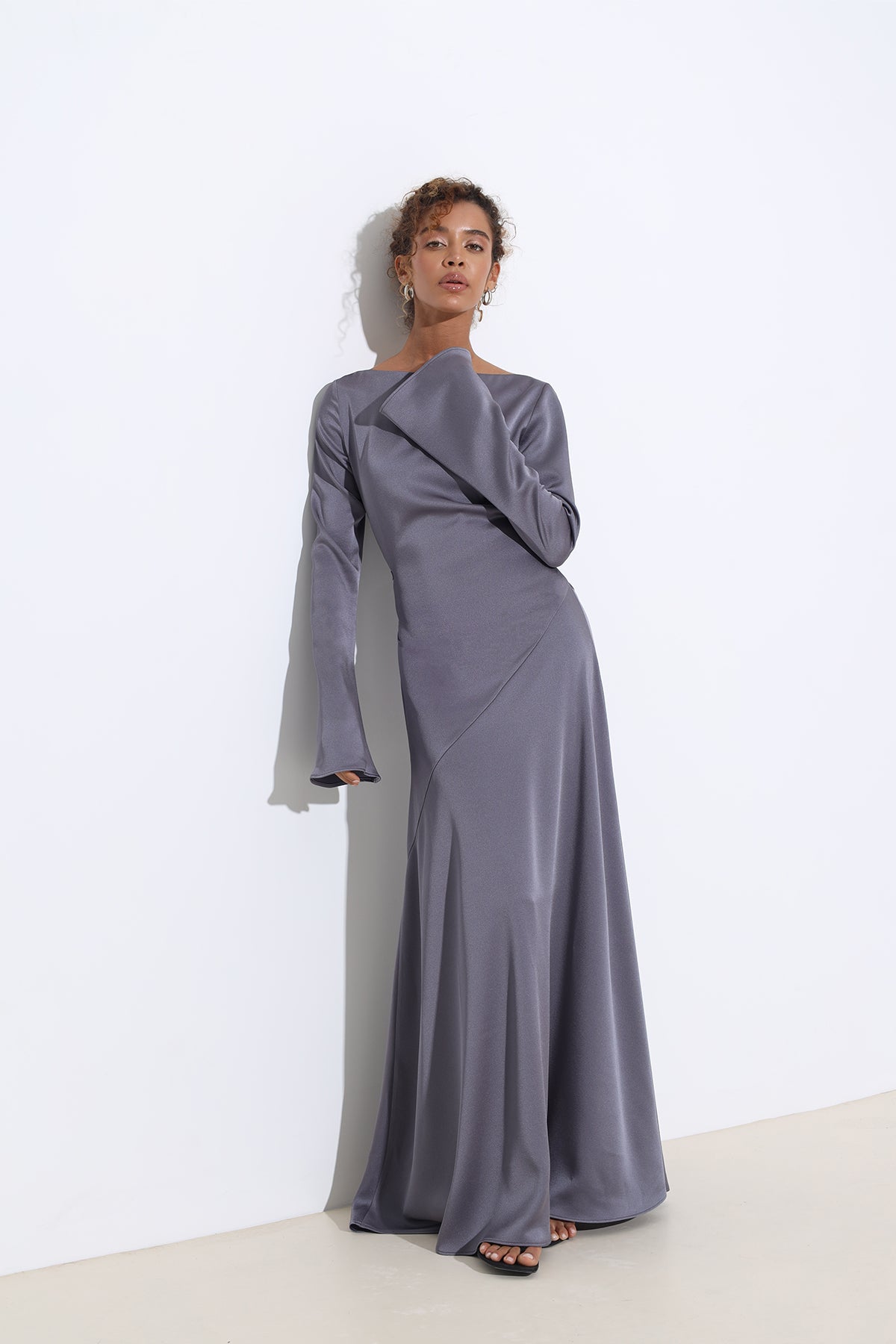 Calista Maxi Long Sleeve Dress