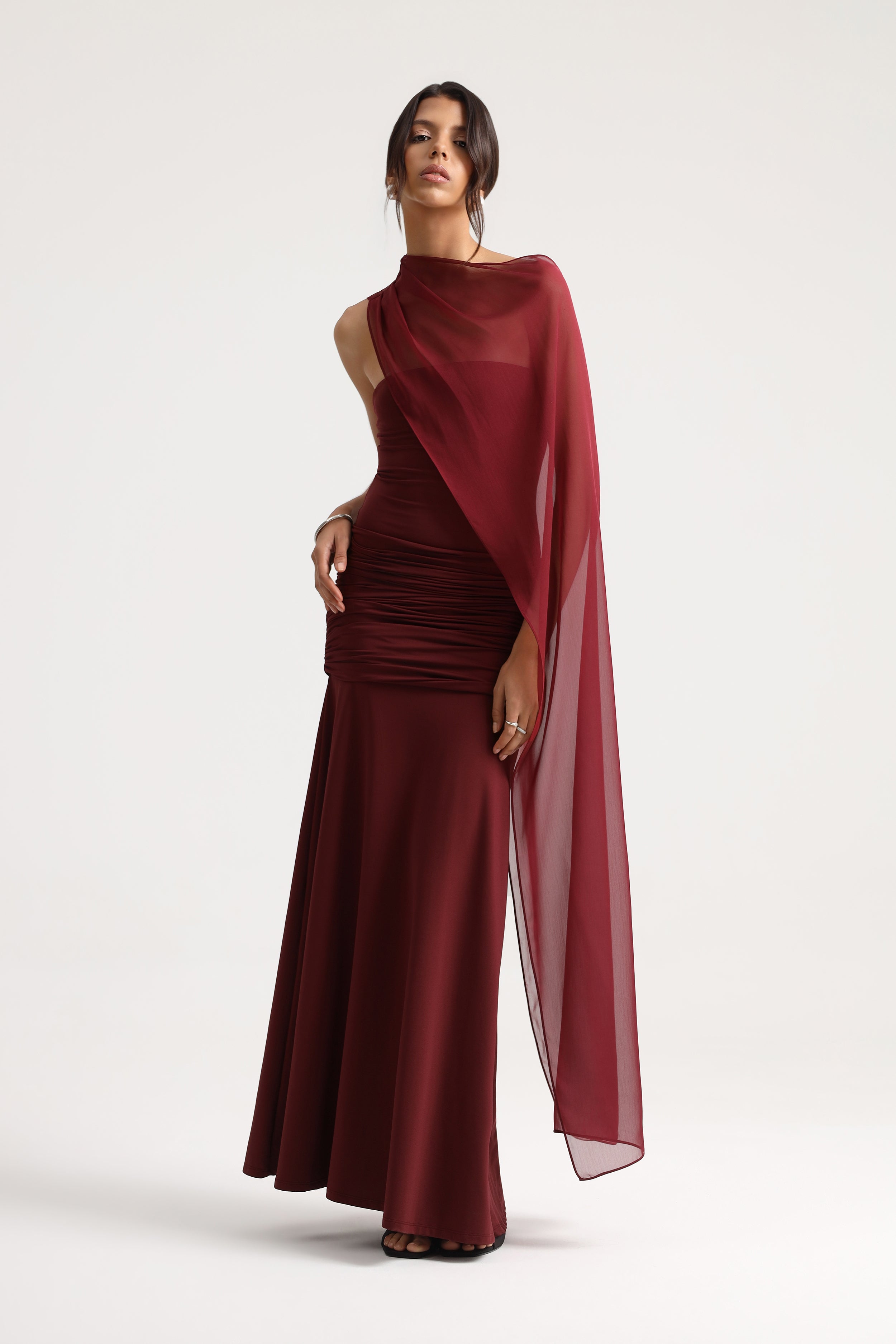 Carmina Cape Dress