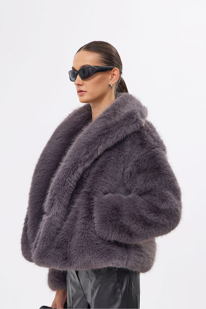 Dolce Faux Fur Jacket