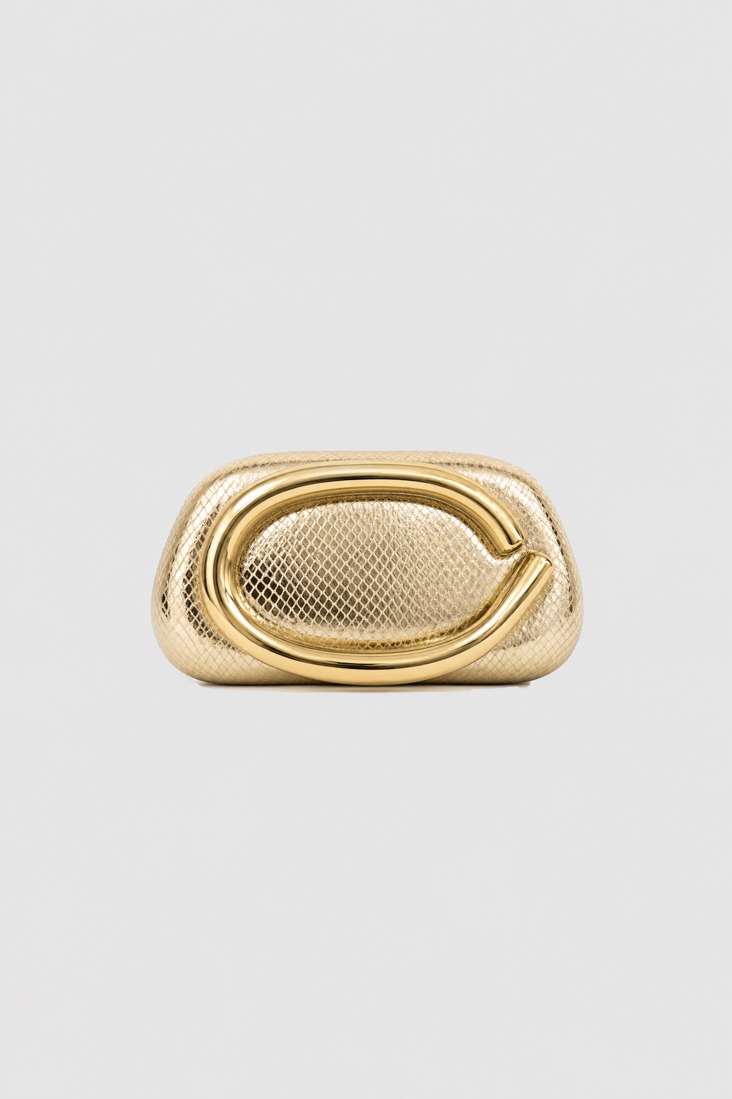 Siena Gold Clutch Bag