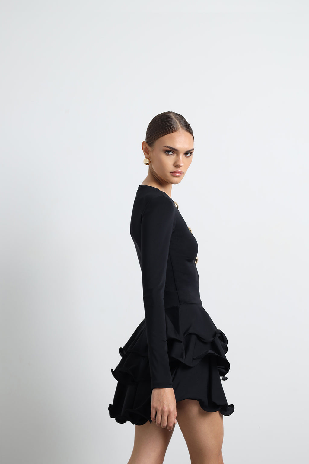 Julisse Mini Black Dress