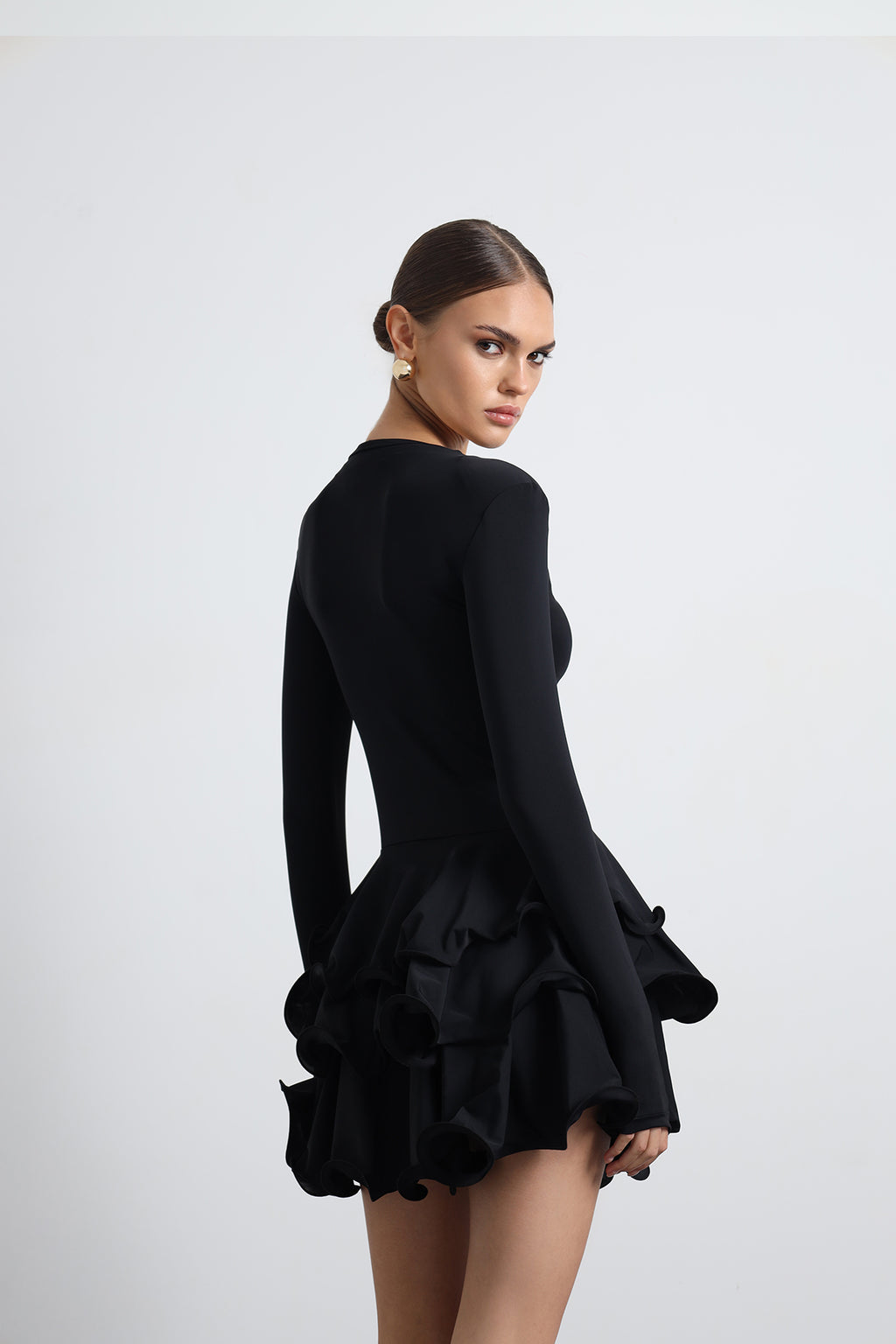 Julisse Mini Black Dress