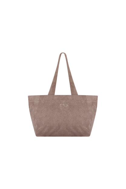 Gisella Towel Beach Bag (Brown)