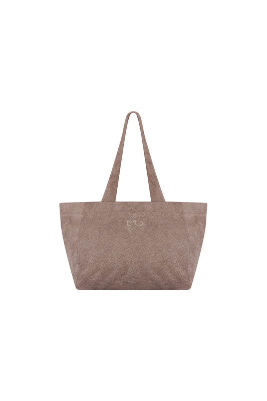 Gisella Towel Beach Bag (Brown)