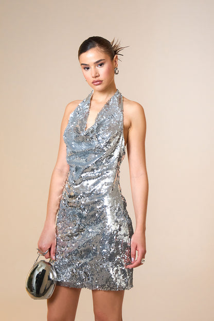 Leonora Mini Sequined Dress