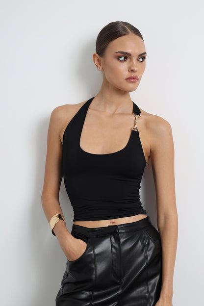 Loreva Halter Neck Top
