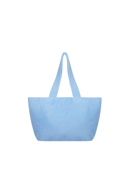 Gisella Towel Beach Bag (Blue)