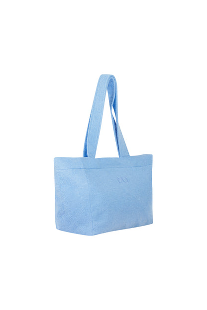 Gisella Towel Beach Bag (Blue)