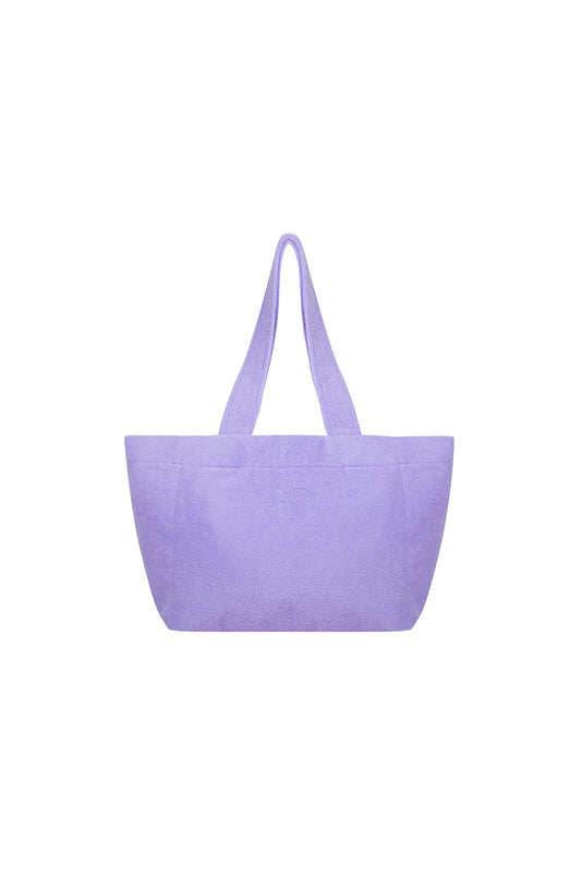 Gisella Towel Beach Bag (Purple)