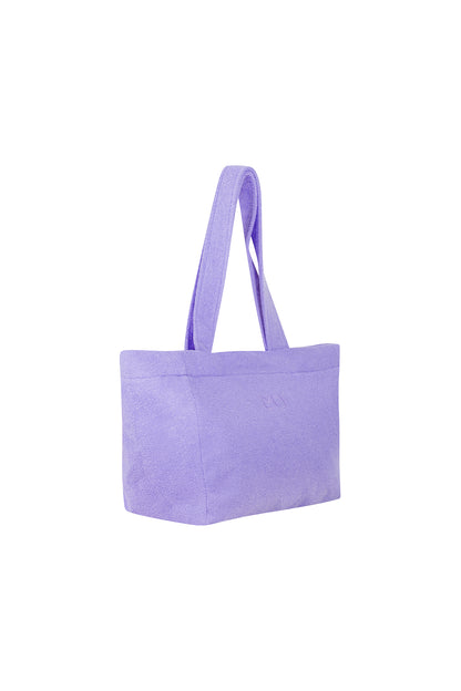 Gisella Towel Beach Bag (Purple)