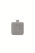 Noir Silver Embellished Clutch