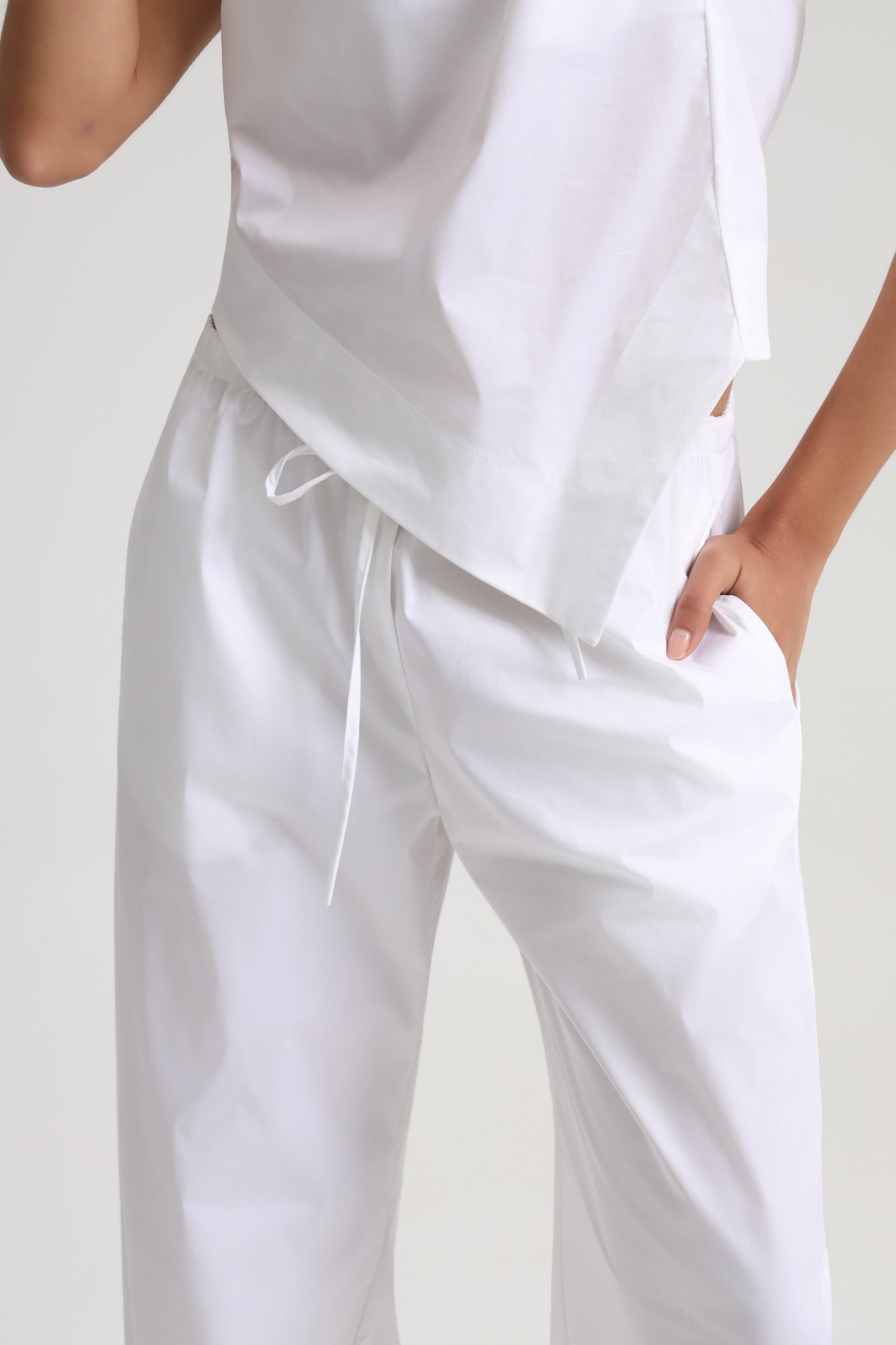 Rena Halter Yaka Poplin Üst