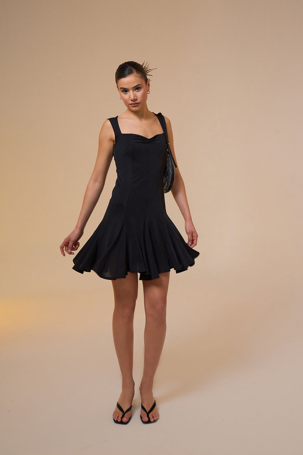 Sidra Black Mini Dress