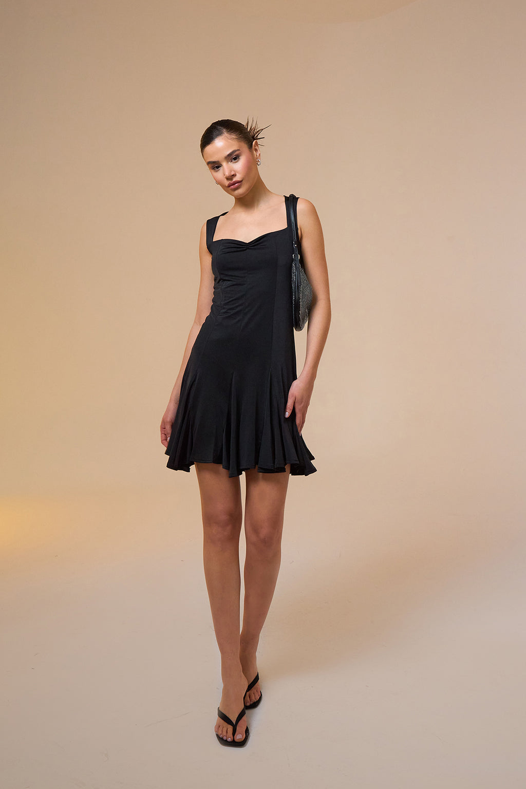 Sidra Black Mini Dress