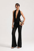 Luma Black Lace Beach Pants