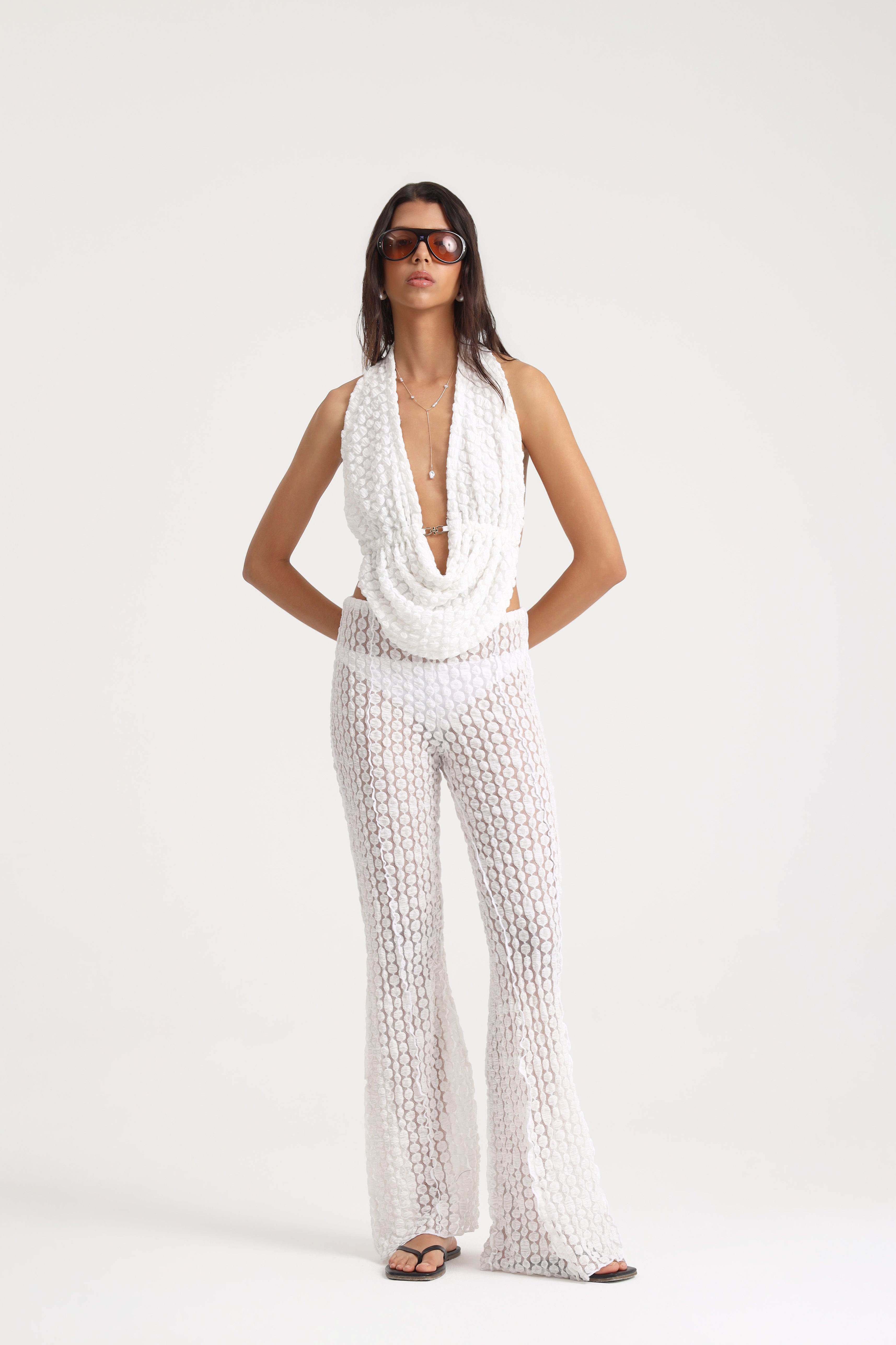 Solea Lace White Top
