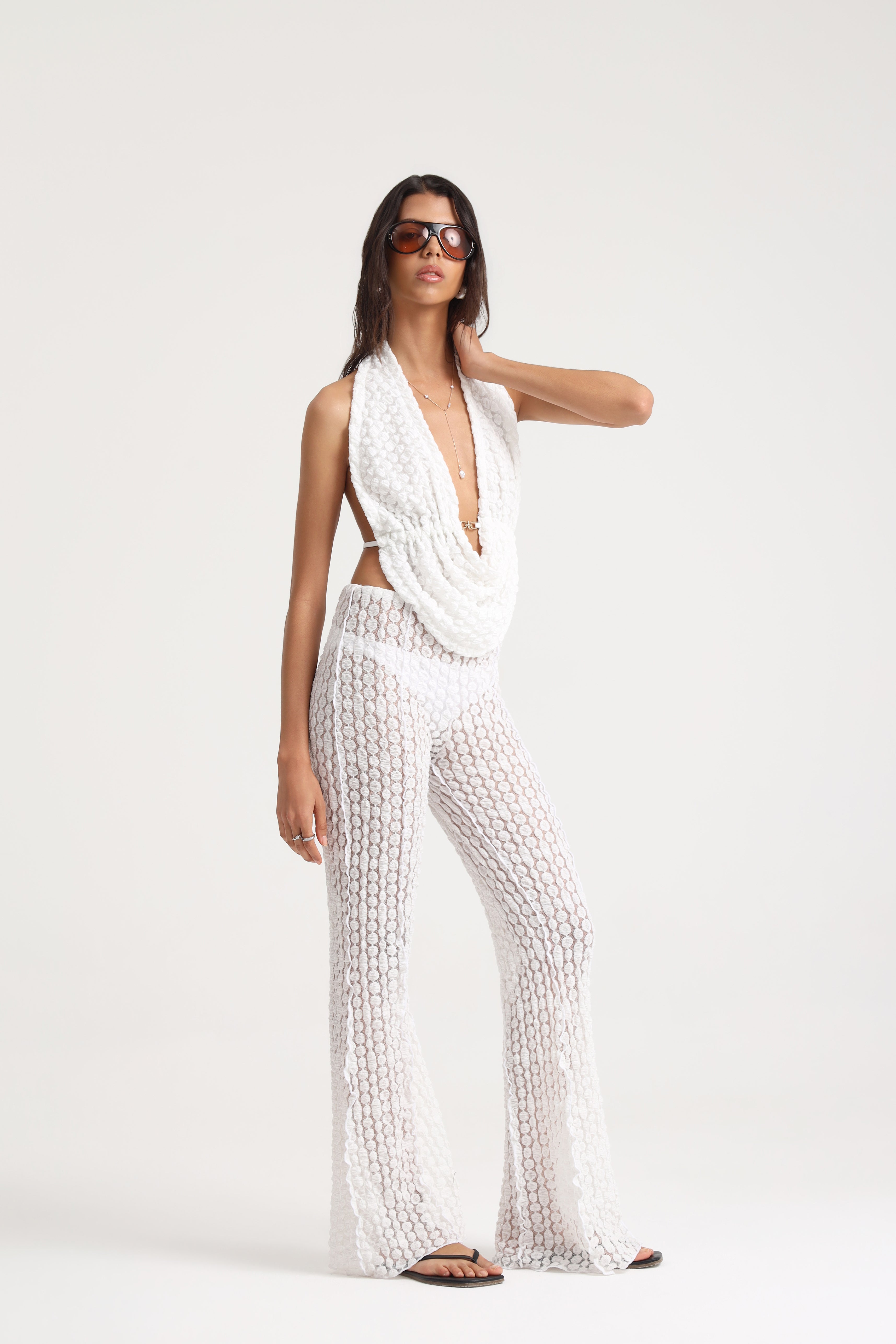 Solea Lace White Top